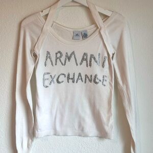 Armani exchange knit with crystals size S